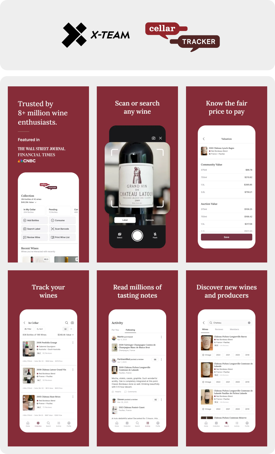 CellarTracker Header CellarTracker Header